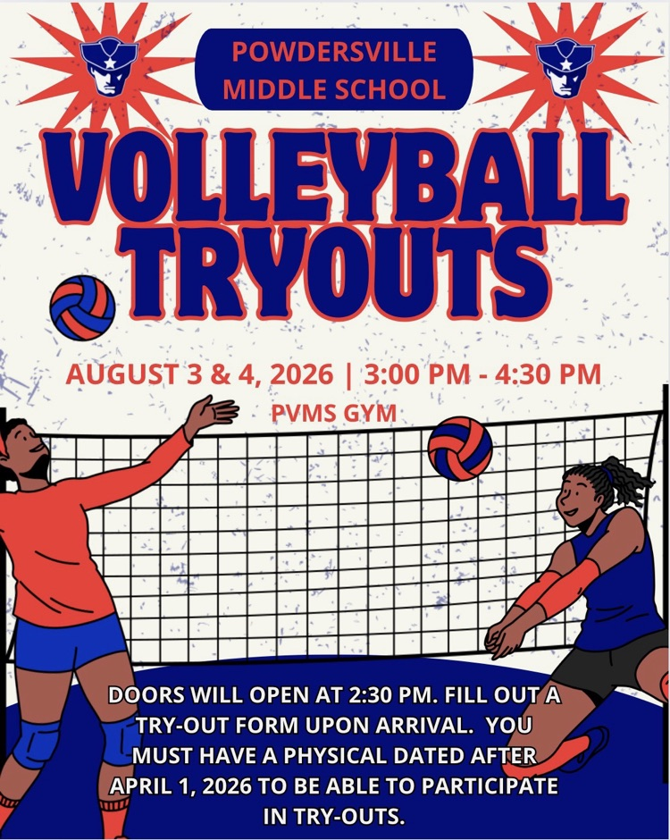volleyball try out info