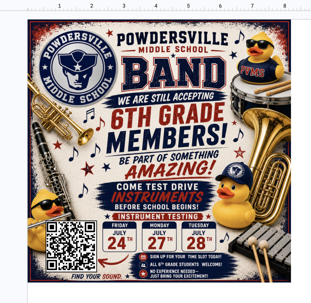 Band Recruitment Flyer