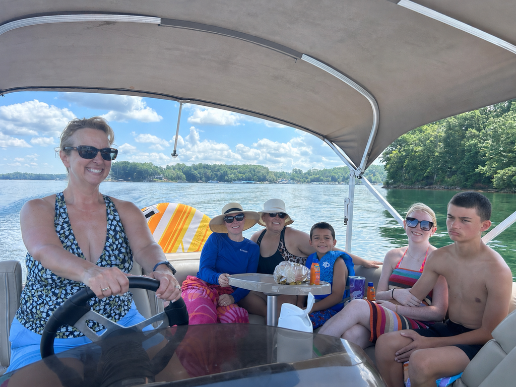Teachers on the lake