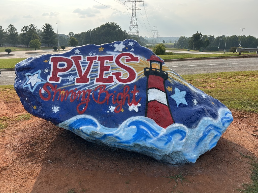Spirit Rock for First Day of School
