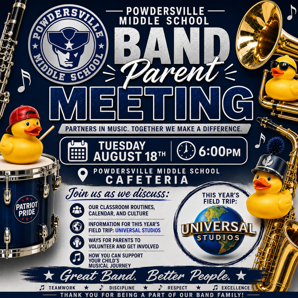 PVMS Band Parent Meeting