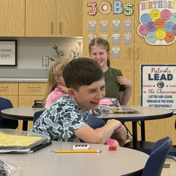 students laughing