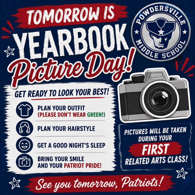 tomorrow is picture day