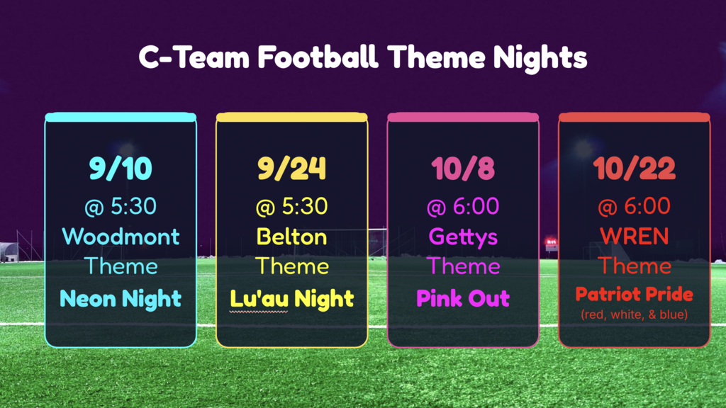 Football Theme Nights