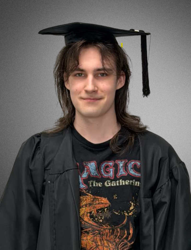 picture of a graduate in cap and gown