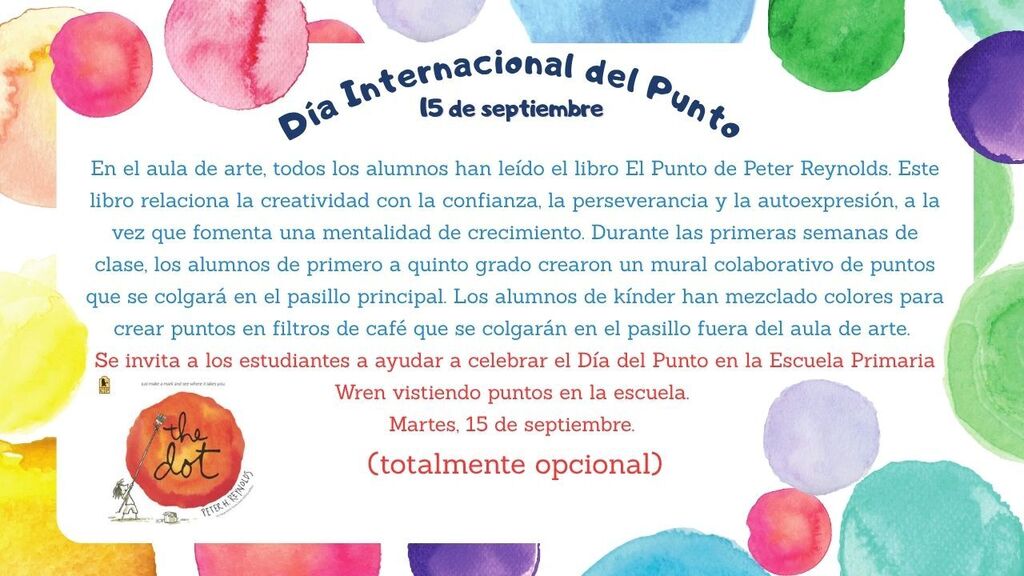 Dot Day Information in Spanish