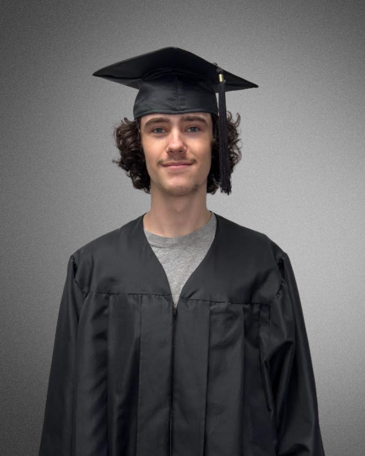 picture of a graduate in cap and gown