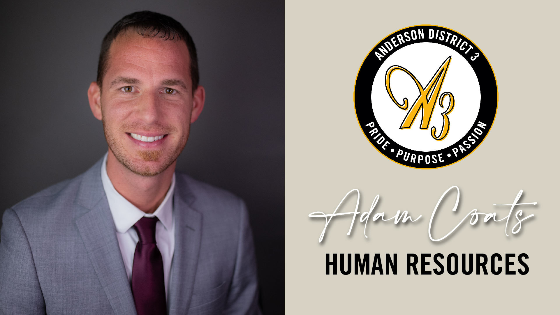 Adam Coats Named Human Resources Administrator | Anderson School