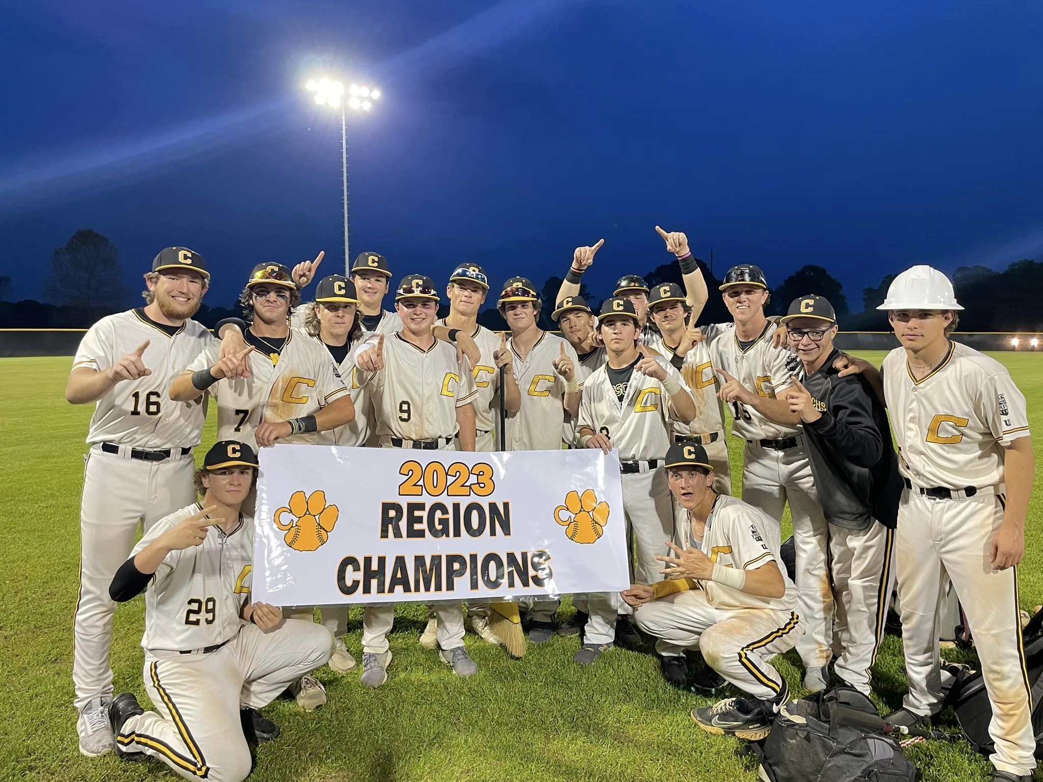 TIGERS　BASEBALL　2023 Crescent Baseball - 2023 Region I-AAA Champs, Post-Season Honors