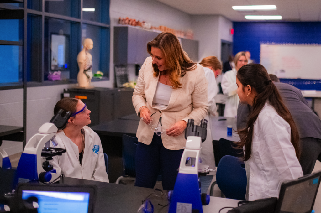 Ellen Weaver visits AIT