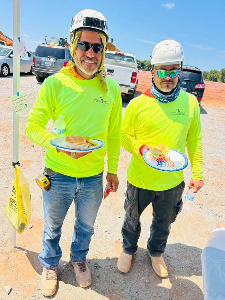 Construction Crew lunch