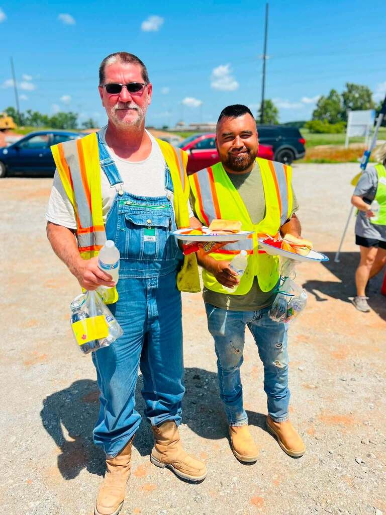 Construction Crew lunch