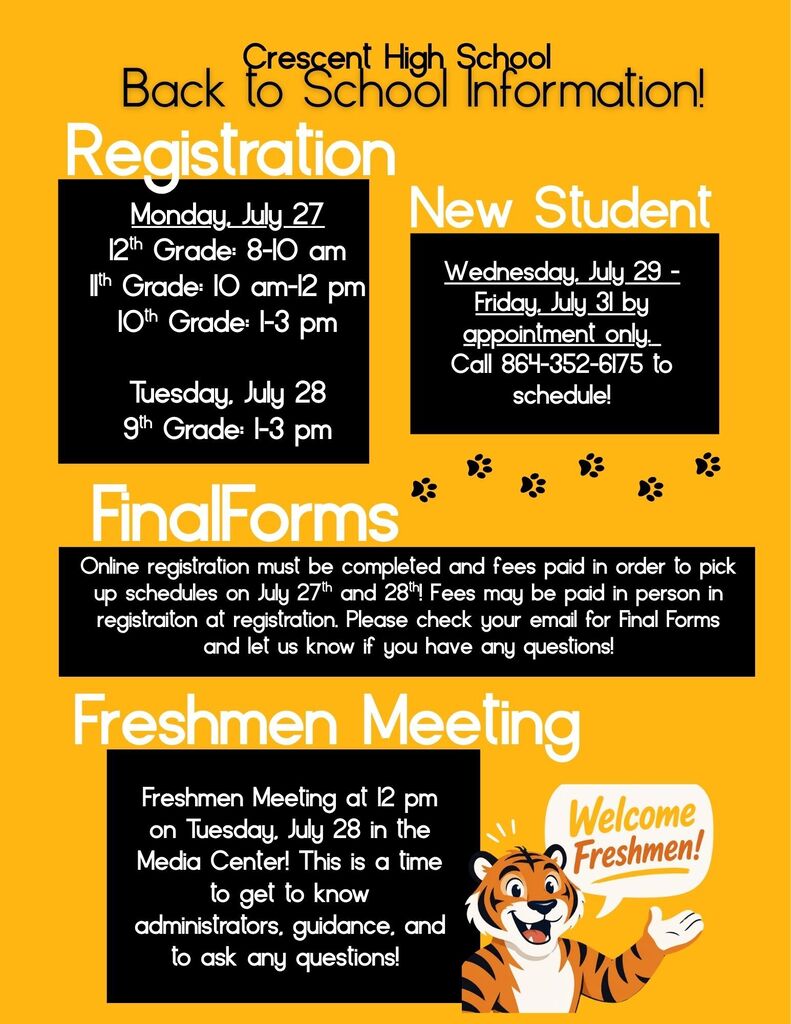 Back-to-School Info