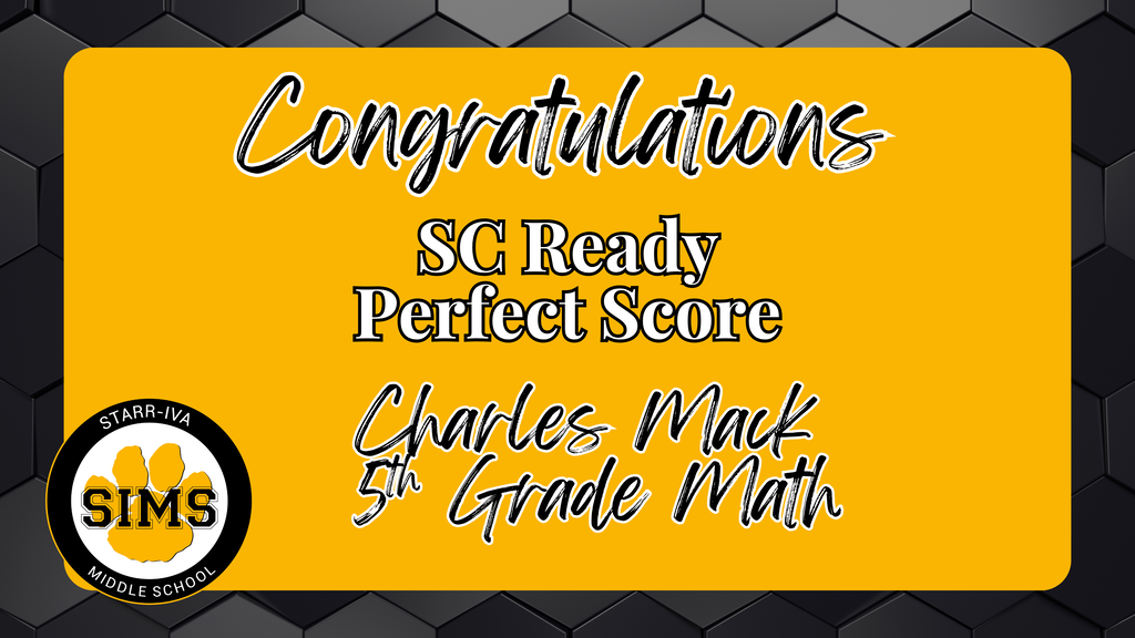 SC READY PERFECT SCORES