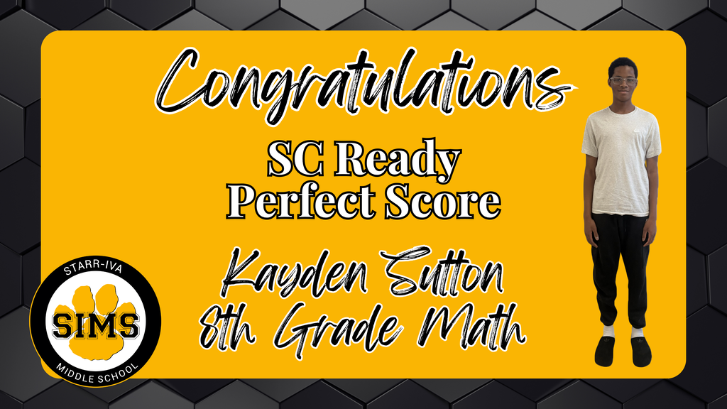SC READY PERFECT SCORES