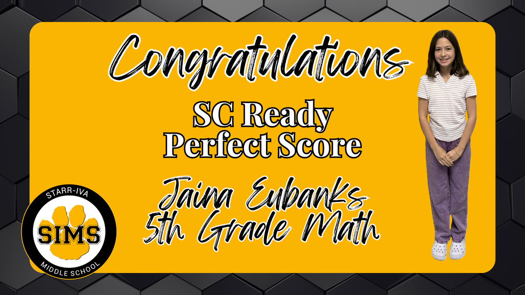SC READY PERFECT SCORES