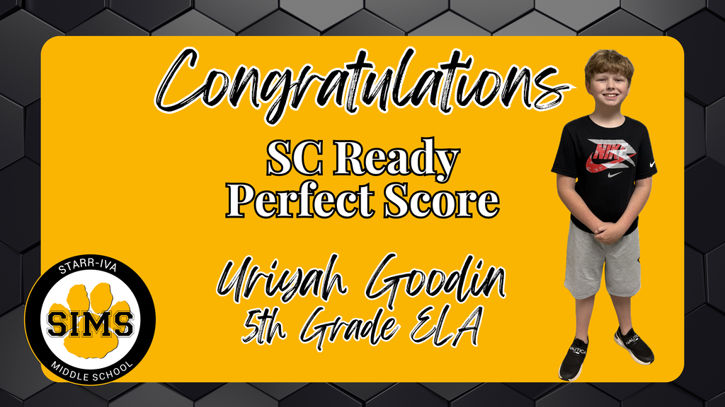 SC READY PERFECT SCORES