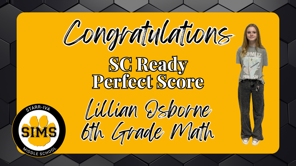 SC READY PERFECT SCORES