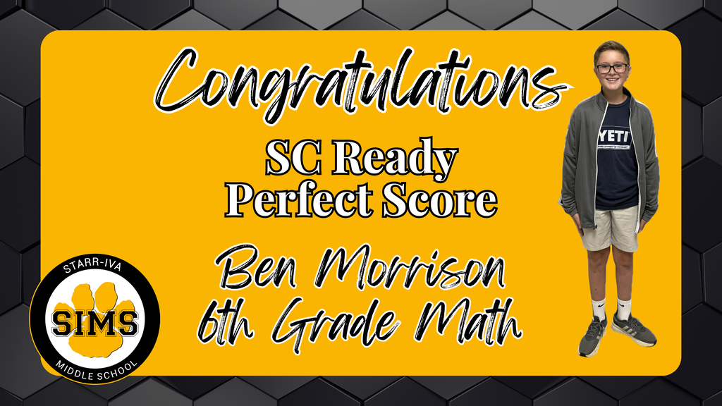 SC READY PERFECT SCORES