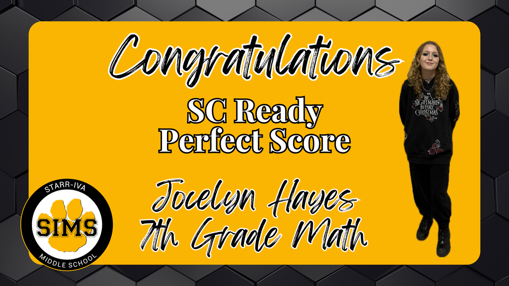 SC READY PERFECT SCORES