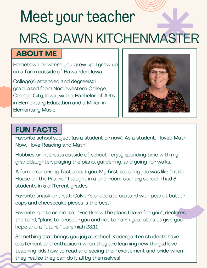 DAWN KITCHENMASTER TEACHER SPOTLIGHT