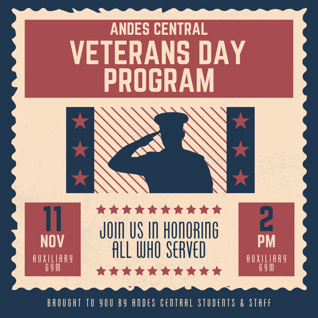 Veterans Day Program (Instagram Post)