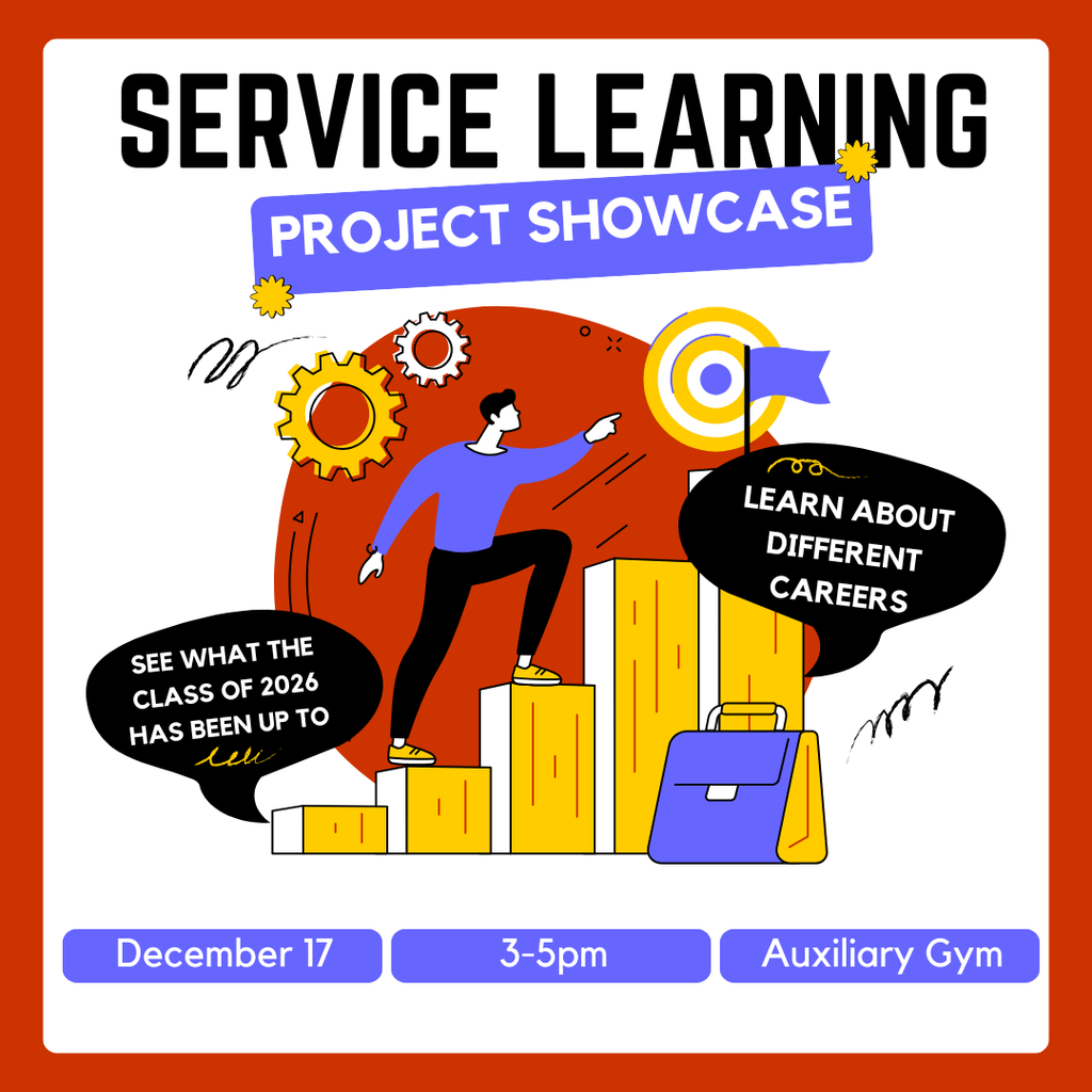 Service Learning Showcase Ad