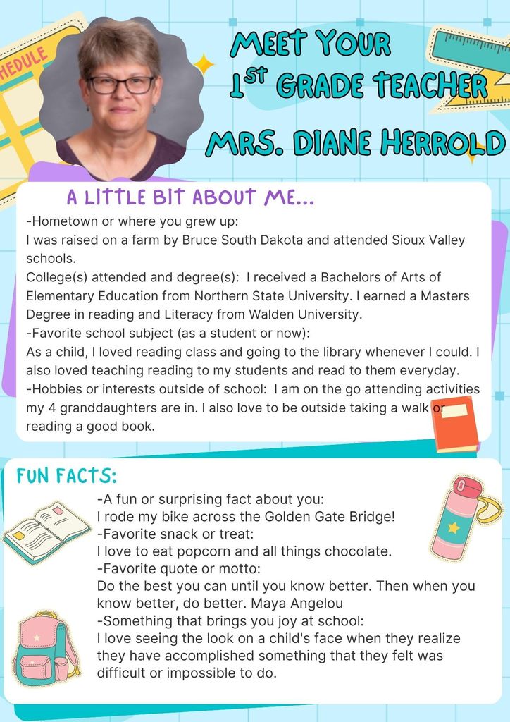 DIANE HERROLD TEACHER SPOTLIGHT