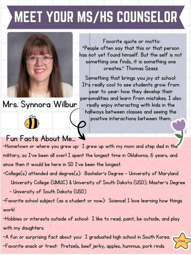 SYNNORA WILBUR TEACHER SPOTLIGHT