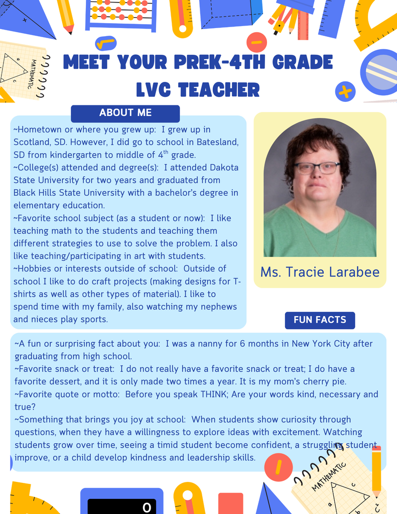 TRACIE LARABEE TEACHER SPOTLIGHT