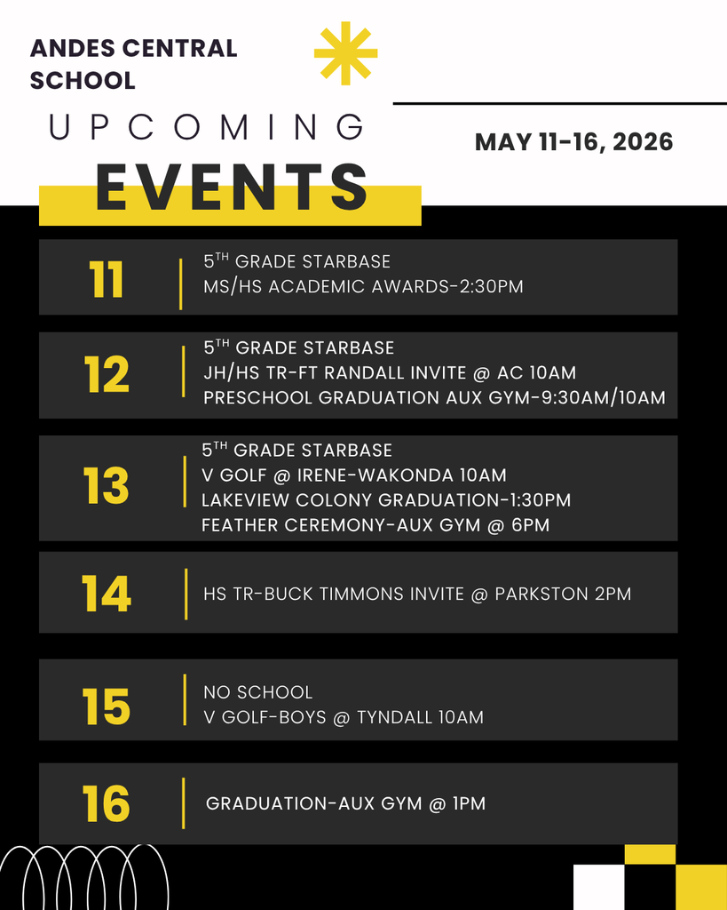 week of events