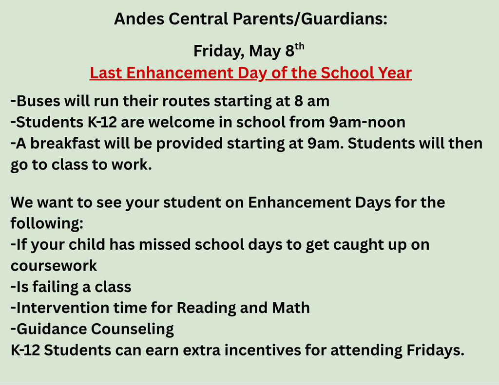 ENHANCEMENT DAY