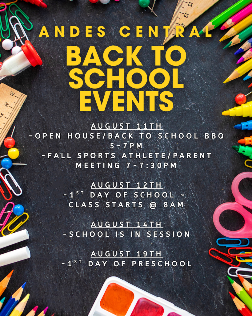 BACK TO SCHOOL