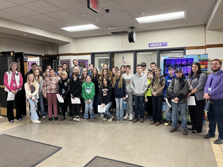 Andover CSD welcomes Whitesville CSD students