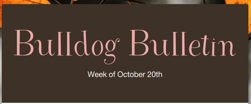 Bulldog Bulletin 8