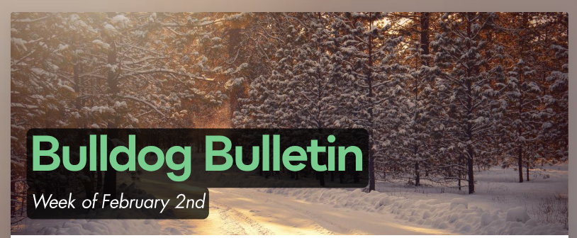 Bulldog Bulletin