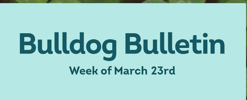 Bulldog Bulletin
