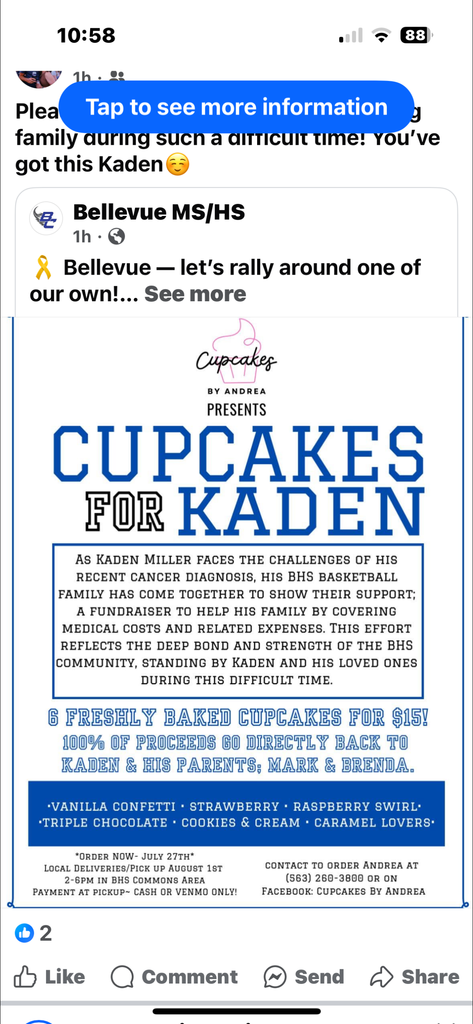Cupcake Fundraiser