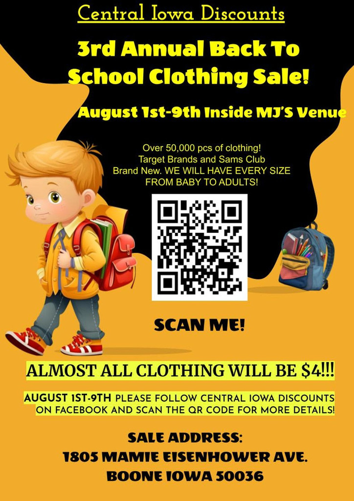 Boone Clothing Sale