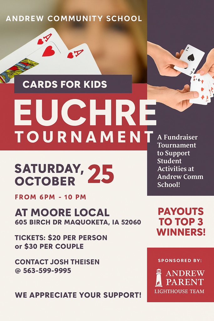 Euchre Night Poster