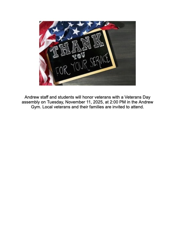 Veteran's Day Assembly Invite