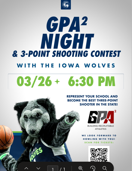 GPA2 3-Point Shootout! with Iowa Wolves
