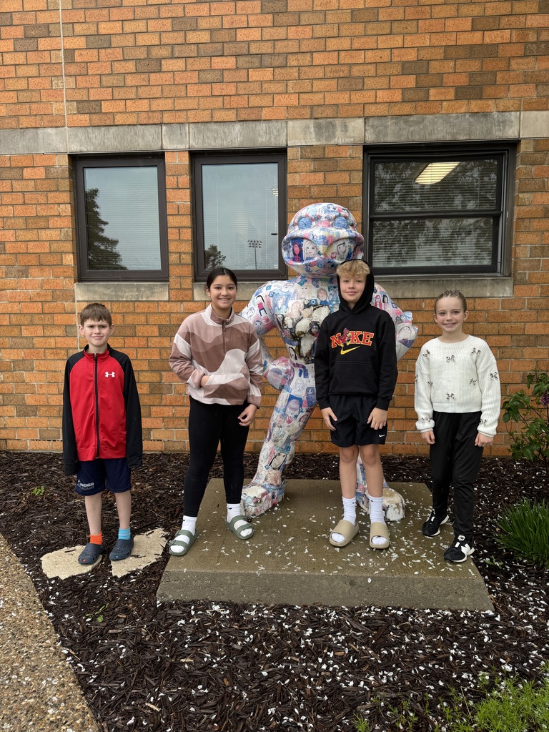 These students delivered blankets to the Ronald McDonald House Wednesday.