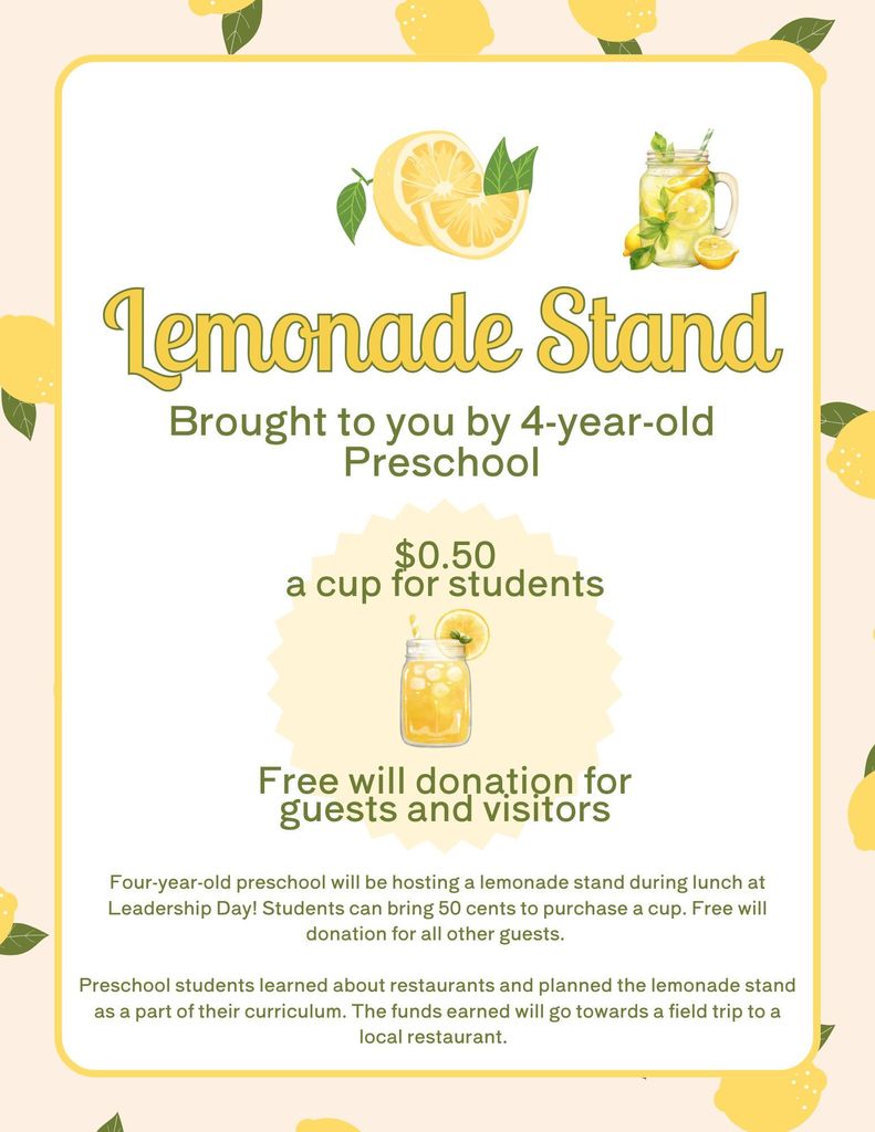 Lemonade Stand 2026