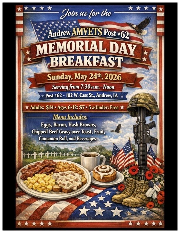Amvets Breakfast Fundraiser