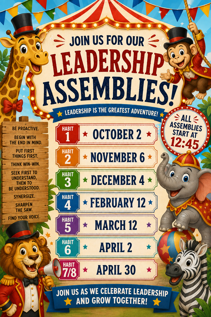Leadership Assembly Dates
