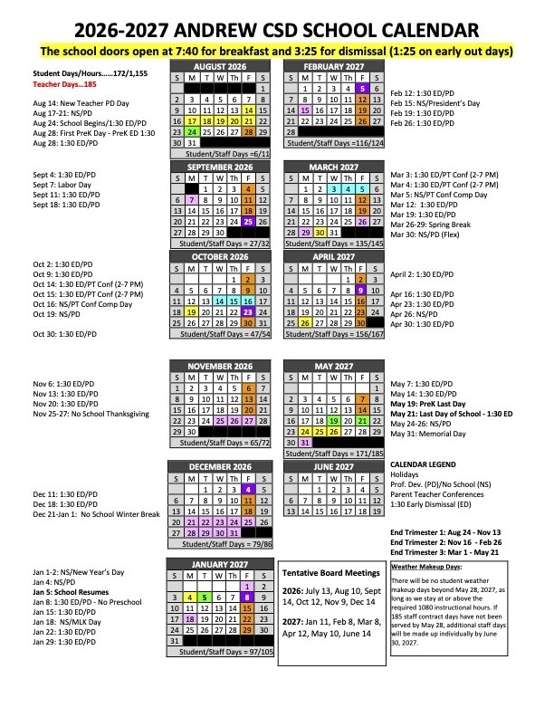 School Calendar