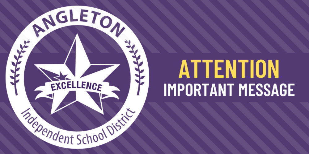 Important Message for Parents of AHS & AJH Students