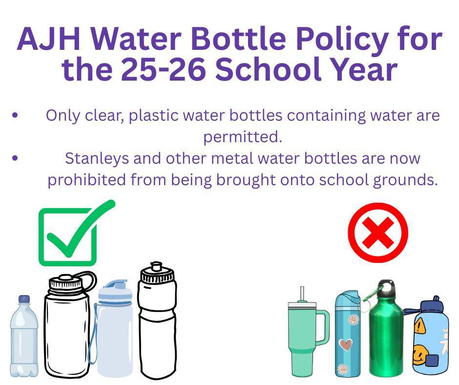 water bottle policy