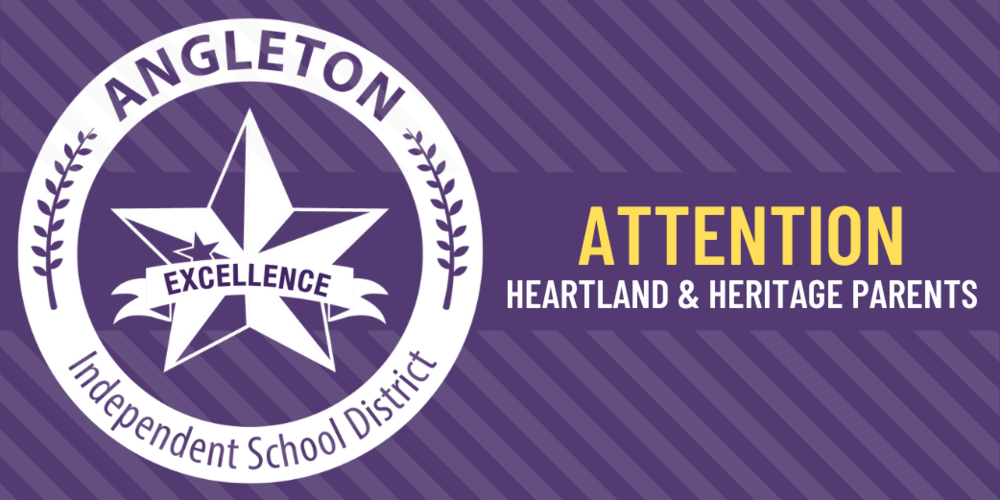 Attention - Heartland & Heritage Parents